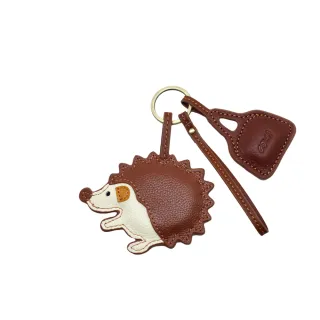 【COWA日本真皮工藝】刺蝟鑰匙圈(鑰匙圈/動物/鑰匙環)