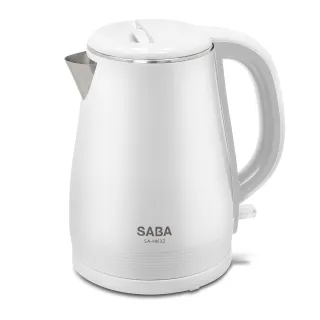 【SABA】1.7L 雙層防燙不鏽鋼快煮壺(SA-HK32)