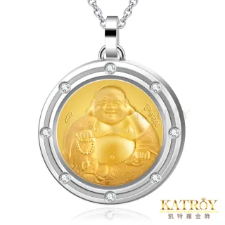 【KATROY】金飾項鍊．八星報喜系列．新年禮物(彌勒佛)