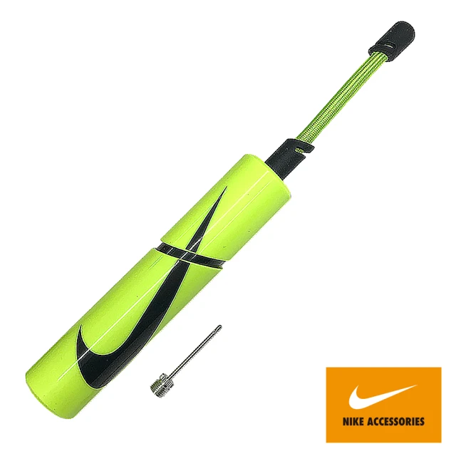 NIKE 耐吉 打氣筒 ESSENTIAL 運動 籃球 排球 足球 躲避球 黑綠 NKJ01753NS