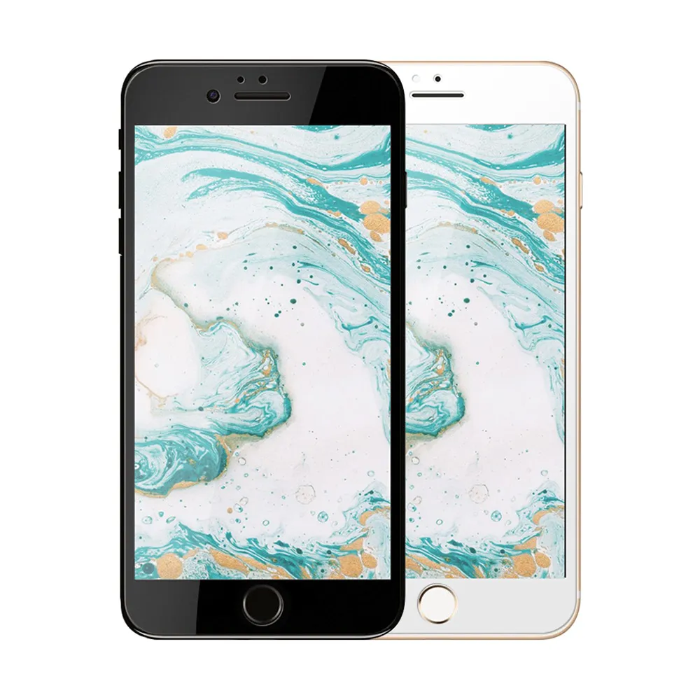 iPhone6s 6Plus 9D玻璃鋼化膜手機防刮保護貼(3入 6PLUS保護貼 6sPLUS保護貼)