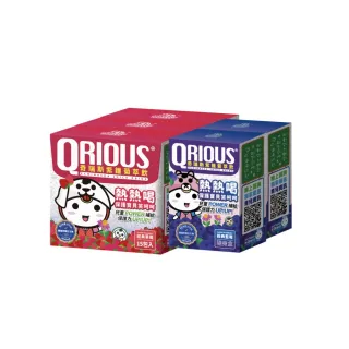 【QRIOUS 奇瑞斯】斯紫錐菊萃飲3大盒+2小盒 15包/大盒 7包/小盒(紫錐花/益生菌/兒童保健/總咖酸衍生物)