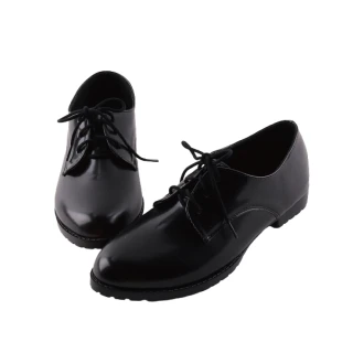 【Alberta】皮鞋-MIT台灣製 皮質鞋面 純色簡約 經典必備百搭款 黑皮鞋 紳士鞋