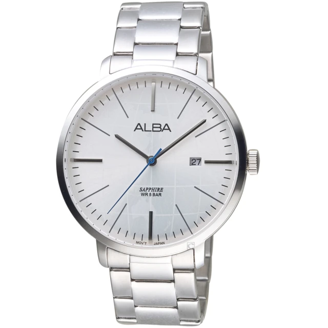【ALBA】環繞世界手錶(VJ42-X296S AS9K59X1 白)