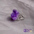 【鑫運來】紫水晶原礦造型戒指