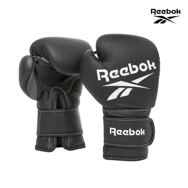 【REEBOK】拳擊訓練手套-黑(10-14oz)