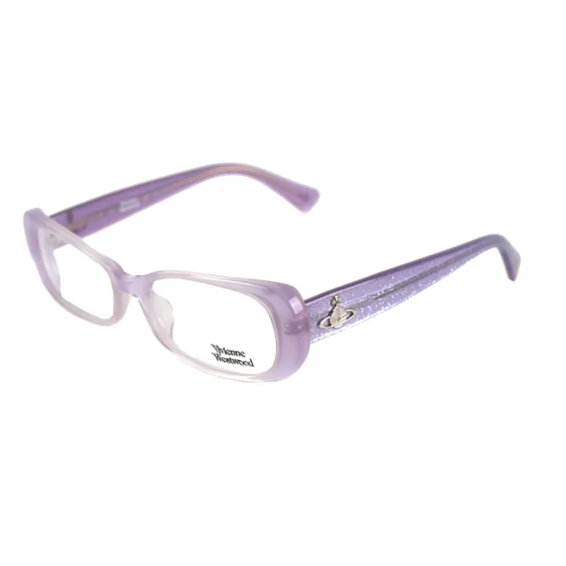 【Vivienne Westwood】英倫龐克風光學眼鏡(紫 VW097_01)