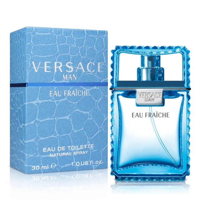 【VERSACE 凡賽斯】雲淡風輕男性淡香水30ml(專櫃公司貨)