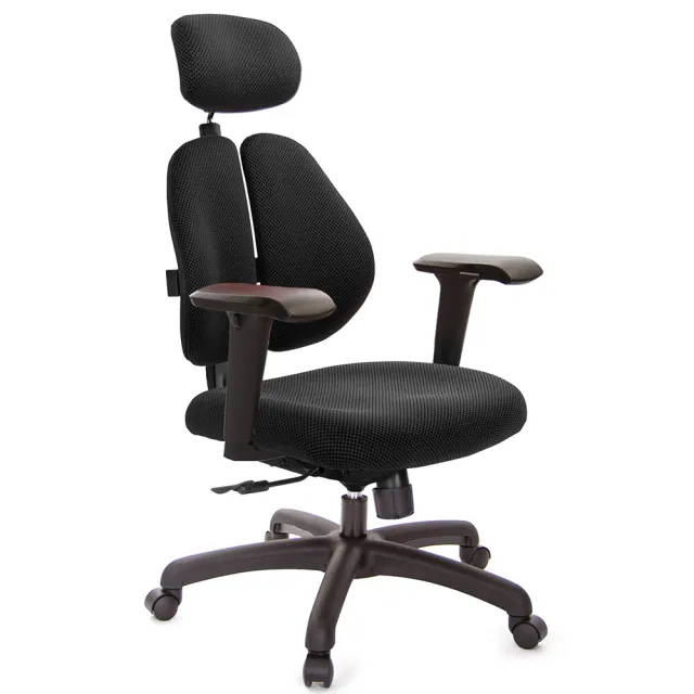 【GXG 吉加吉】雙背涼感 電腦椅 4D升降塑鋼扶手(TW-2995 EA3)