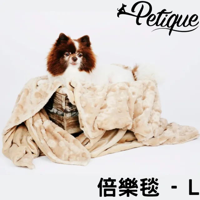 【Petique 百嬌客】倍樂毯 L-150*150(寵物專用 保暖毛毯)