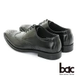 【bac】商務菁英 輕量舒適雕花造型紳士鞋(黑色)