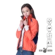 【遊遍天下】買外套送涼感衫 中性款抗UV防風防潑水外套 橘色(XS-2L)