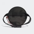 【adidas 愛迪達】WAIST BAG ROUND 圓形小腰包 尼龍 黑色(FL9617)