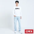 【EDWIN】男裝 503雪花直筒牛仔褲(重漂藍)