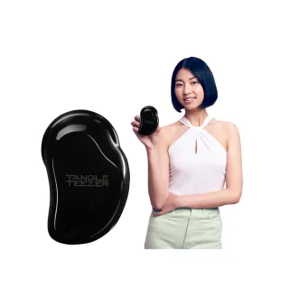 【TANGLE TEEZER 提碁】英倫時尚梳-黑色(護髮梳/順髮梳/濕髮梳/抗糾結/抗毛躁/王妃梳)