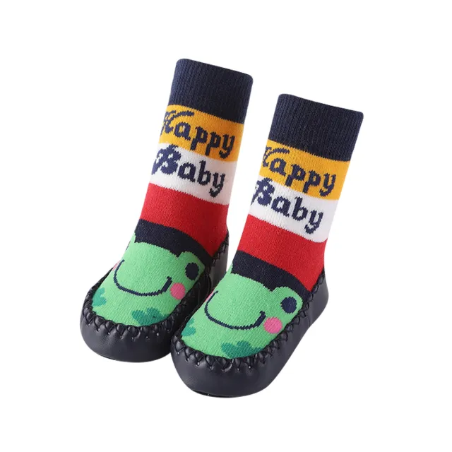 【Baby 童衣】防滑顆粒卡通圖案室內鞋襪 88270(共5色)
