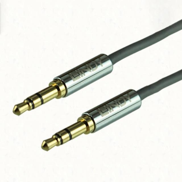 【LINDY 林帝】CROMO 3.5mm 公對公 立體音源線 0.5m 35320