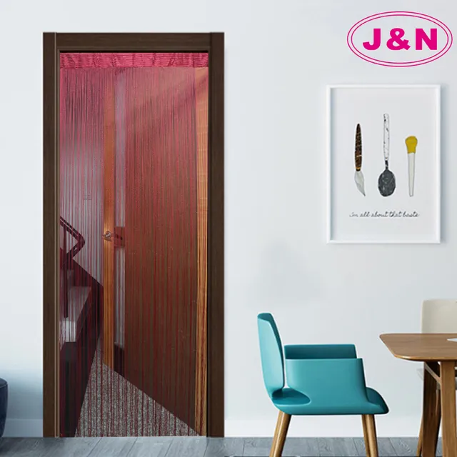【J&N】素色線簾90x180(任選-1入)