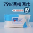 【CS22】DISINFECTION80抽大包裝75%酒精高效消毒滅菌濕紙巾(80抽X6包)