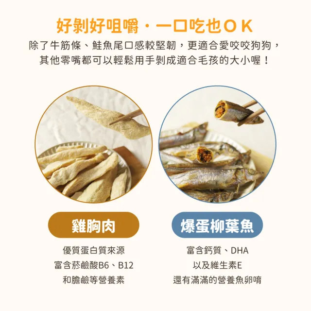 【汪喵星球】犬貓冷凍乾燥原肉零食－挪威鮭魚尾巴70g(犬貓零食)