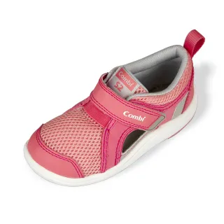 【Combi】日本Combi童鞋- 2020全新鉅作-兒童成長機能涼鞋(C02PI粉-寶段12.5~18.5cm)