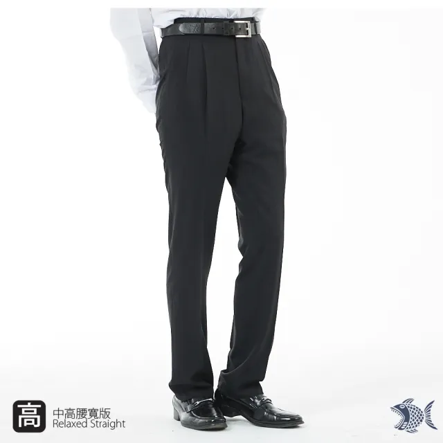 【NST JEANS】夏季薄款 免燙 軟糯微彈 鐵灰超細纖維大尺碼打摺西裝褲-中高腰寬版(002-8743)