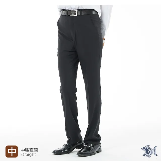 【NST JEANS】夏季薄款 軟糯微彈 免燙 鐵灰超細纖維 大尺碼無摺西裝褲-中腰(390-5798)