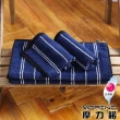 【MORINO】台製-美國棉前漂色紗條紋方巾(6入組)