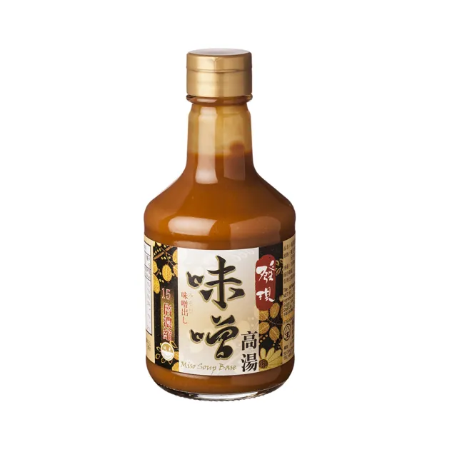 【菇王】發現味噌高湯 300ml(全素/沾醬)