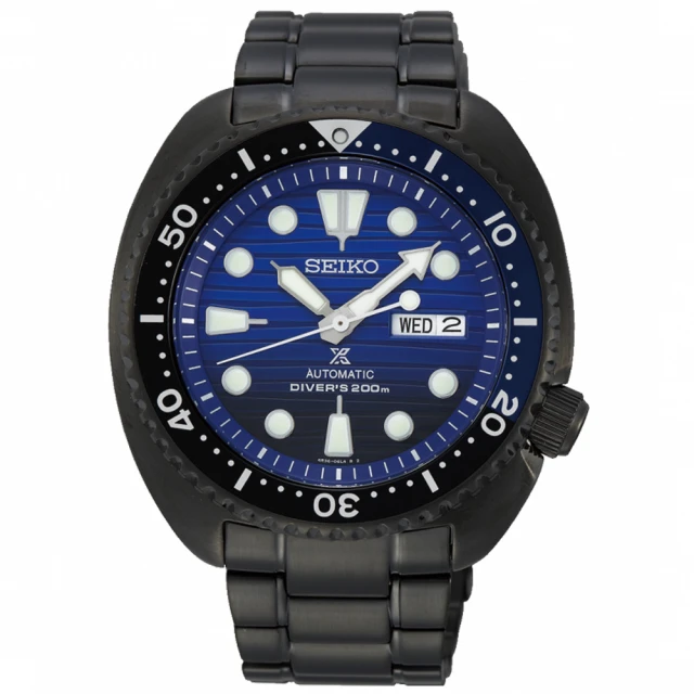 【SEIKO 精工】PROSPEXE PADI專業200米潛水機械錶 SK003(4R36-05H0SD/SRPD11J1)