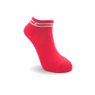 【Arnold Palmer】1/4減震釋壓彈力氣墊襪-粉紅(運動襪/女襪/氣墊襪/慢跑襪)
