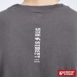 【5th STREET】男文字峽谷印花短袖T恤-咖啡