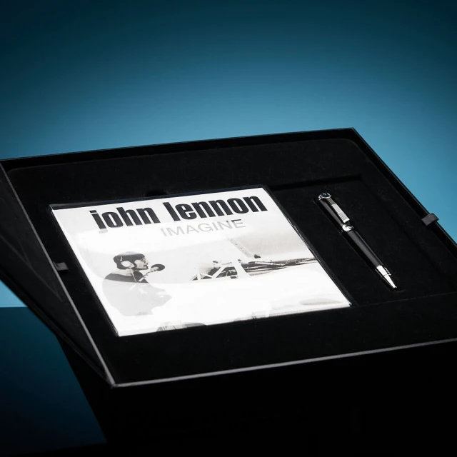 MONTBLANC 萬寶龍 音樂家系列 約翰藍儂John Lennon 限量特別版原子筆(黑色)