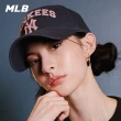 【MLB】可調式硬頂棒球帽 五分割帽 Varsity系列 紐約洋基隊(3ACPV033N-50CGS)