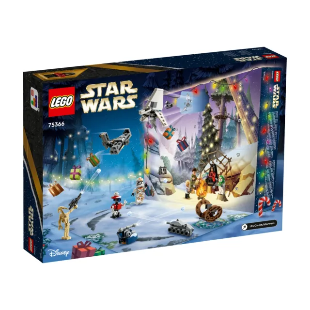 【LEGO 樂高】星際大戰系列 75366 星際大戰驚喜月曆(Star Wars Advent Calendar 禮物 戳戳樂)