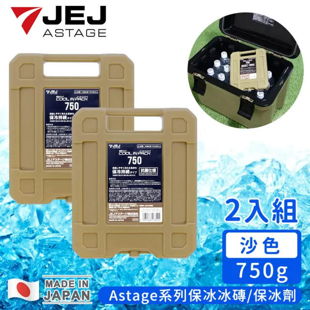 【JEJ】日本製Astage系列保冰冰磚/保冰劑750g(2入組)