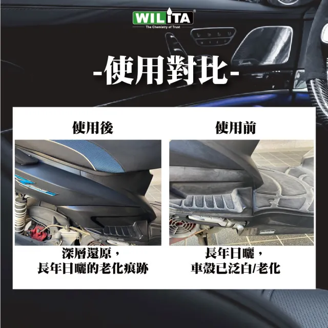 【WILITA 威力特】塑料還原劑 橡塑膠保護 橡保劑 600ml(3入)