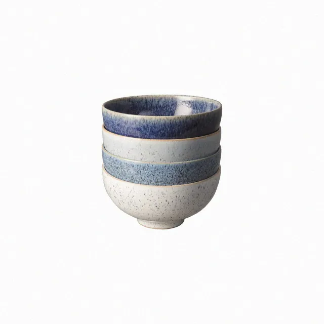 【DENBY】藍色藝匠4色飯碗-12.5cm(100%英國製 居禮名店獨家代理)