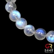 【正佳珠寶】藍月光石頂級透質藍7.8-8.2mm手珠