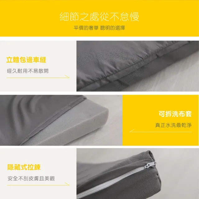 【ISHUR 伊舒爾】超值組合床墊 台灣製 3M防潑水記憶折疊床墊三件組 單人3尺(5公分床墊+枕頭+枕套 附收納袋)