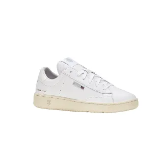 【K-SWISS】Slammklub CC 時尚 運動鞋 女 休閒鞋 白 奶油底 復古(98911135 ○)