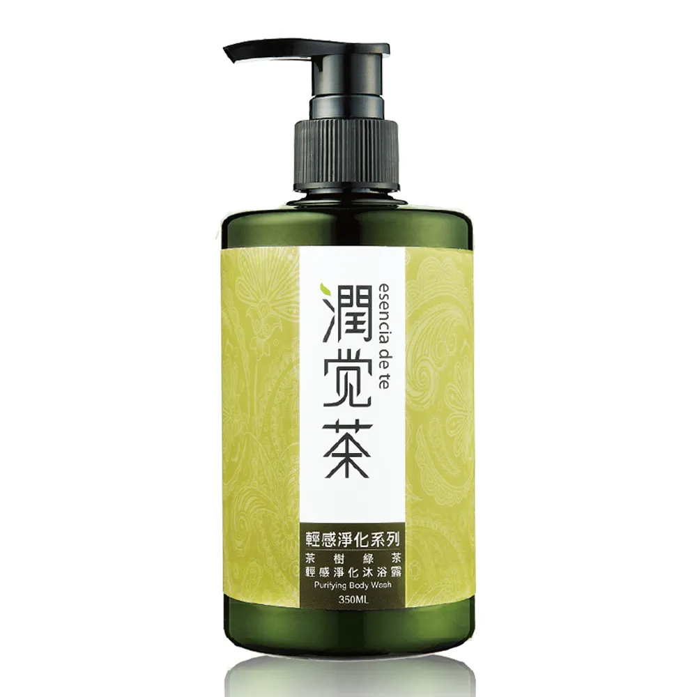 【茶寶 潤覺茶】茶樹綠茶輕感淨化沐浴露(350ml)