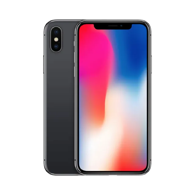 Apple】A級福利品iPhone X 64G(5.8吋）（贈充電配件組) - momo