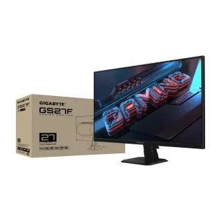 【GIGABYTE 技嘉】GS27F 27型 IPS 165Hz電競螢幕(FreeSync/HDR/TUV護眼)