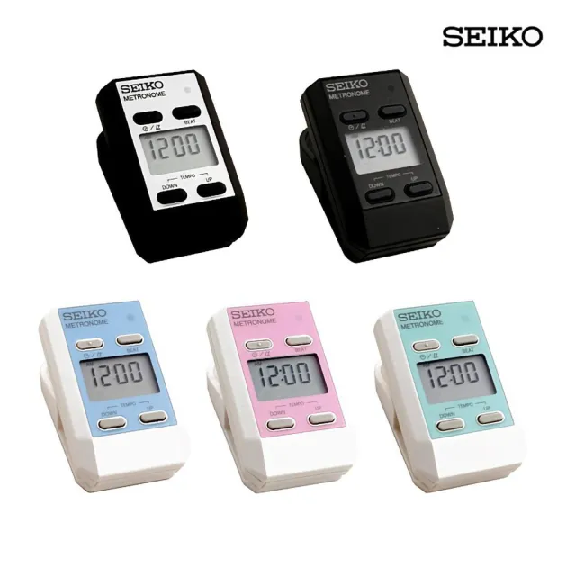 【SEIKO 精工】DM51 夾式節拍器 代理商公司貨(5色可選 節拍器 入門節拍器 初階節拍器 專業節拍器)