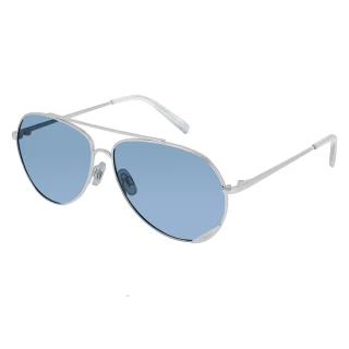 【INVU】瑞士時尚飛行員框偏光太陽眼鏡(銀 T1005D)