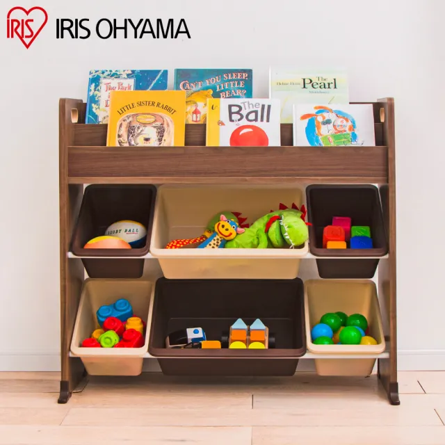 【IRIS】童心玩具繪本收納架 ETHR-26(兒童玩具/收納架/分層/書櫃/書架/收納櫃/層架/置物櫃/置物架)