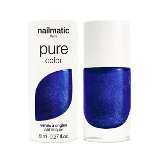 【Nailmatic】Nailmatic 純色生物基經典指甲油-AZUL-藍珍珠(植萃指甲油)