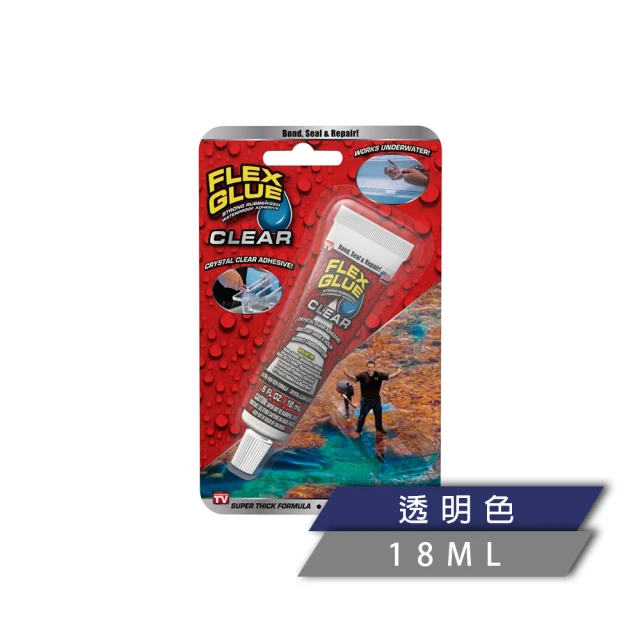 【FLEX SEAL】FLEX GLUE 大力固化膠(透明色/18ml)