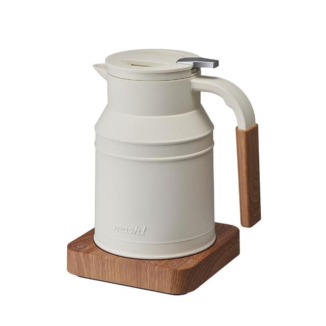 【日本 mosh!】溫控電水壺 M-EK1 IV 白(電水壺)